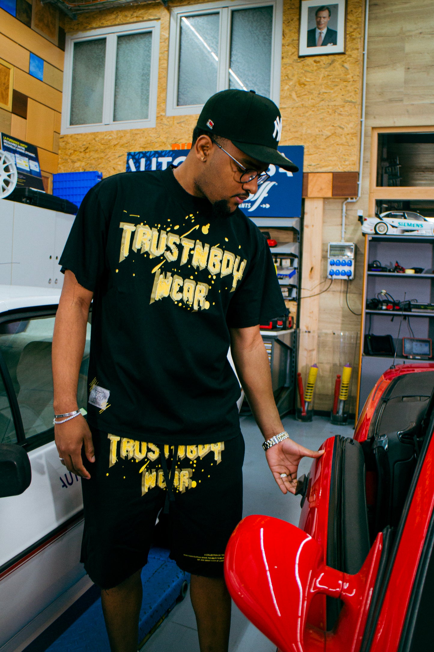 Black Unisex Short