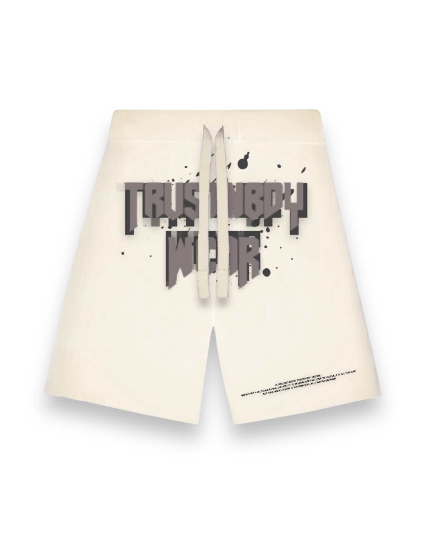 White Unisex Short