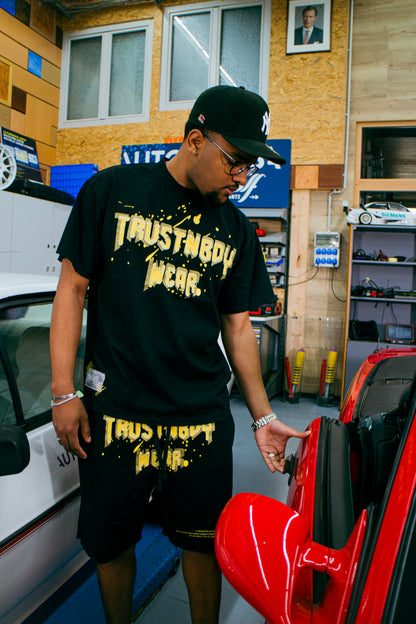 Black Unisex Short