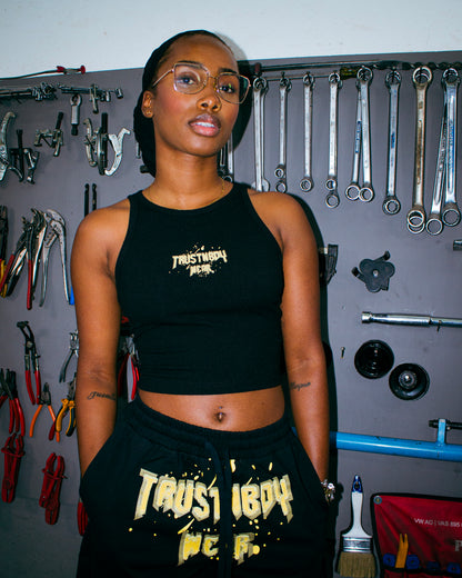 Black Unisex Short