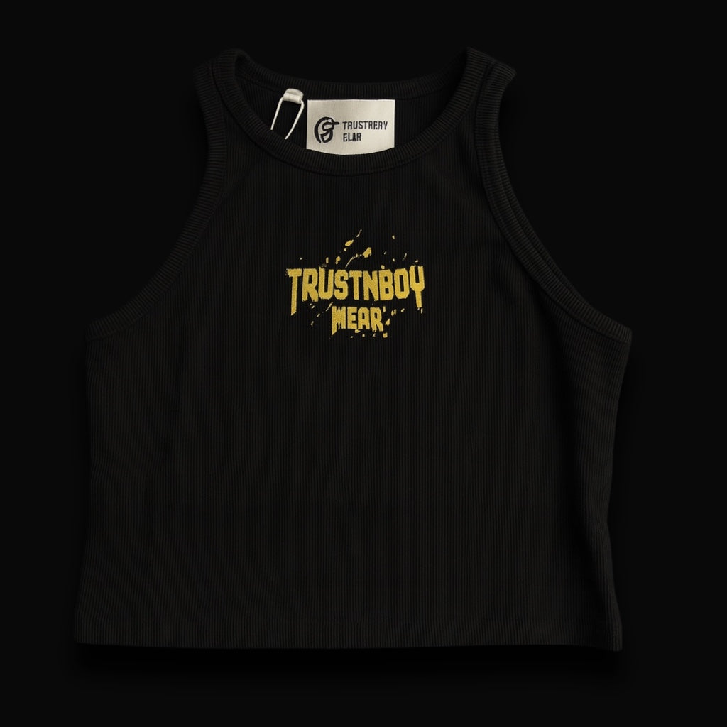 WOMAN BLACK TANK TOP